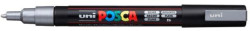 Popisovač uni POSCA PC-3M strieborný