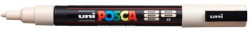 Popisovač uni POSCA PC-3M béžový
