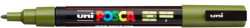 Popisovač uni POSCA PC-3M khaki zelený