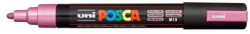 Popisovač uni POSCA PC-5M metalicky ružový