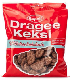 Dragee keksi mliečna čokoláda 165 g