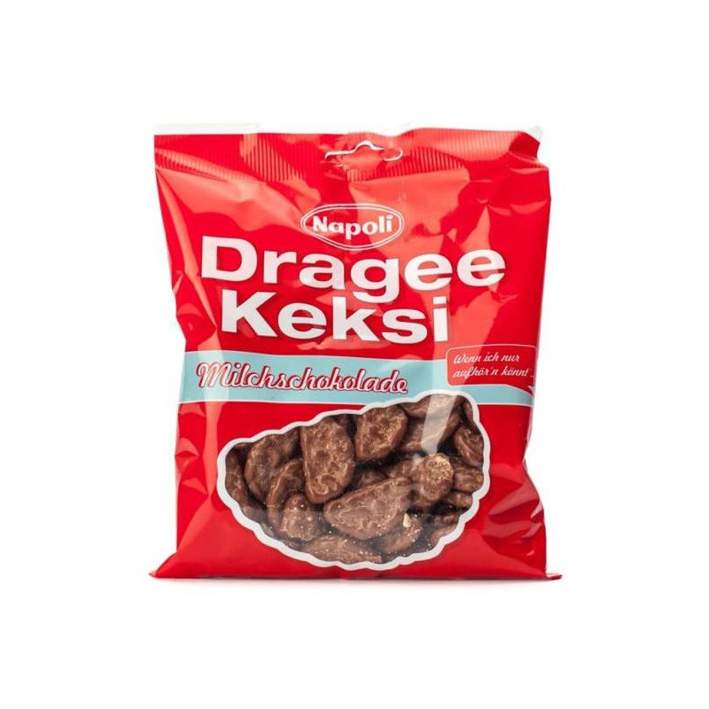 Dragee keksi mliečna čokoláda 165 g