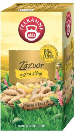 Čaj TEEKANNE Ginger Extra Strong HB 20 x 1,75g