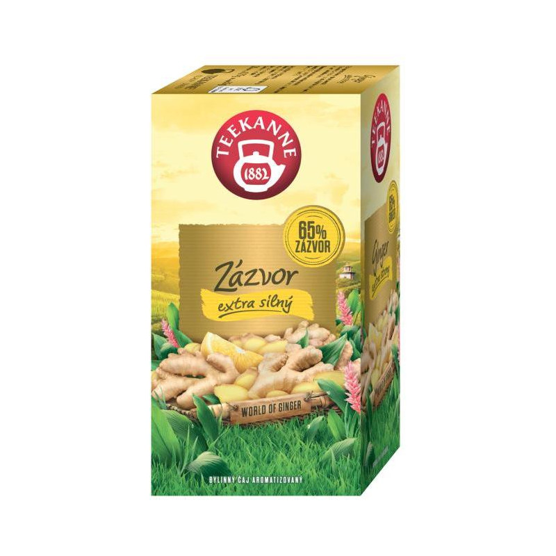 Čaj TEEKANNE Ginger Extra Strong HB 20 x 1,75g