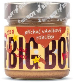 BIG BOY Vanilkový rohlíček - Orieškový krém s príchuťou vanilkového rohlíčku 220g