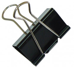 Klipy na dokumenty Dox 32mm čierne