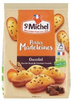 St Michel Mini Madlenky s kúskami čokolády 175g