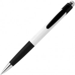 Guľôčkové pero plastové GARNA biele