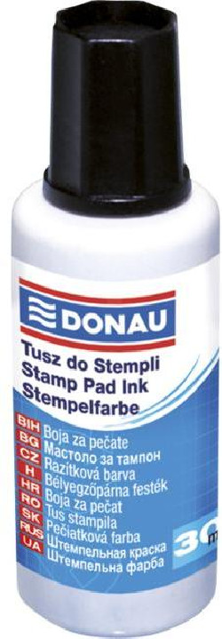 Pečiatková farba DONAU čierna 30ml