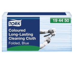 Čistiaca utierka 1-vrstv. TORK Long-Lasting modré W8, 40 ks