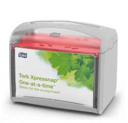 Zásobník na obrúsky stolný TORK Xpressnap, svetlosivý N4