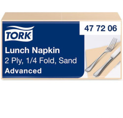 Obrúsky 2-vrstv. TORK Exclusiv 33 x 33 cm, slonová kosť/ 200 ks