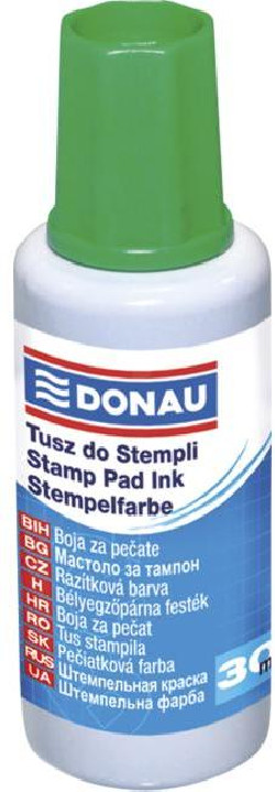 Pečiatková farba DONAU zelená 30ml
