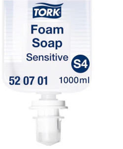 Penové mydlo TORK pre citlivú pokožku S4, 1l