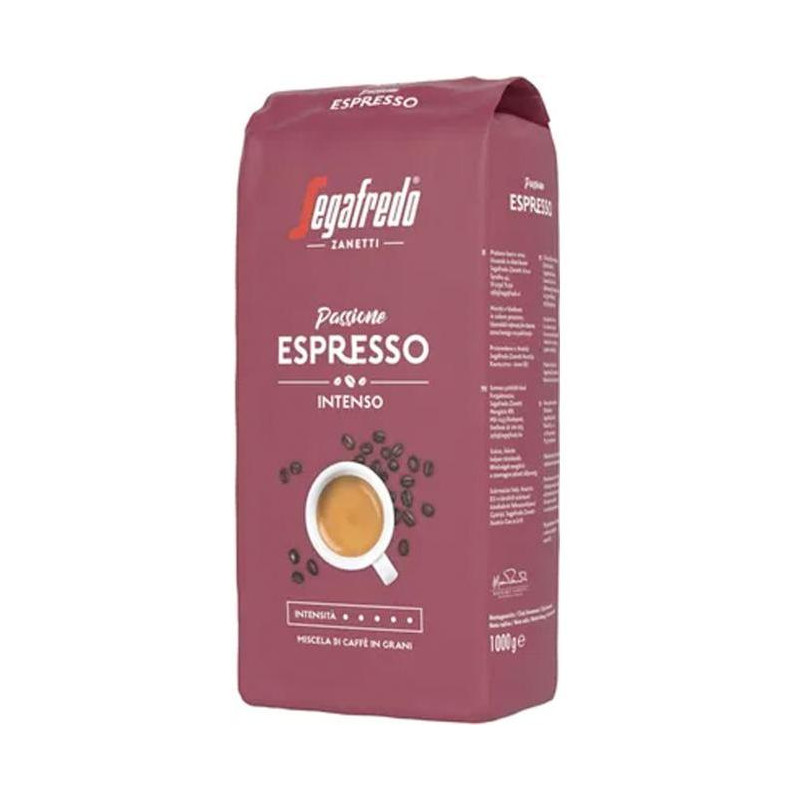 Káva Segafredo Passione Espresso, zrnková, 1kg