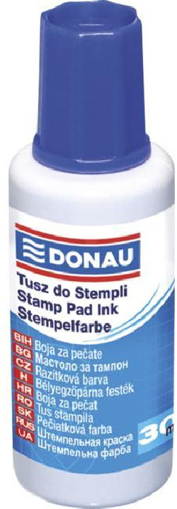 Pečiatková farba DONAU modrá 30ml