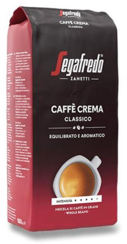 Káva Segafredo Caffe Crema Classico, zrnková, 1kg