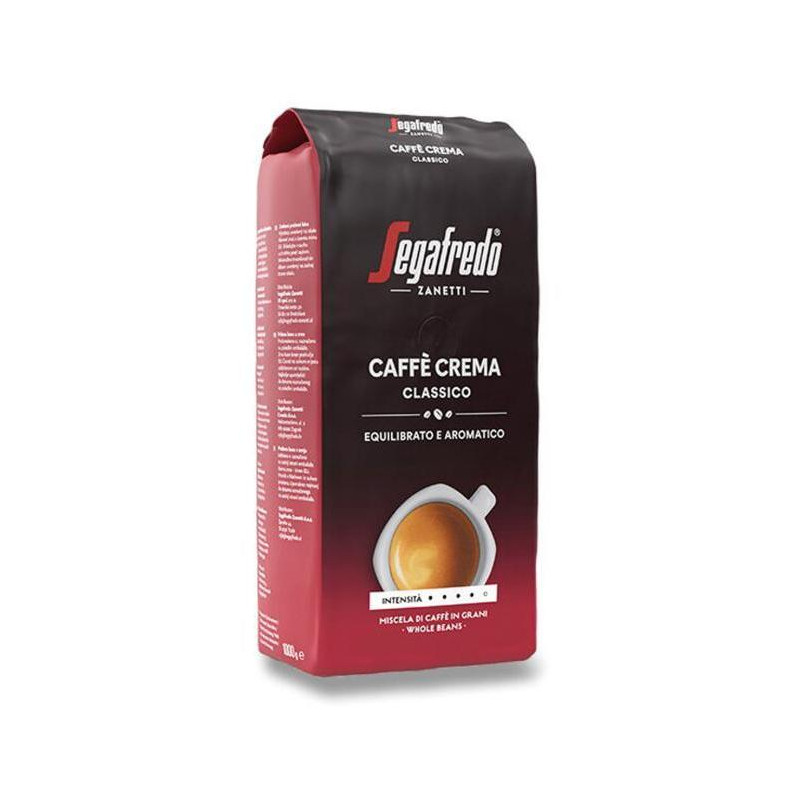 Káva Segafredo Caffe Crema Classico, zrnková, 1kg