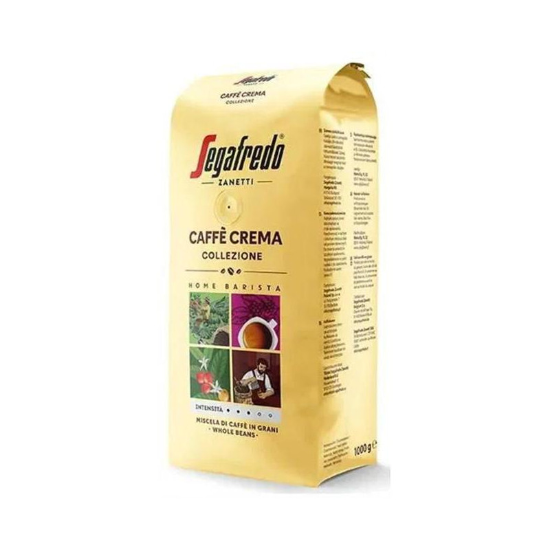 Káva Segafredo Caffe Crema Collezione, zrnková, 1kg