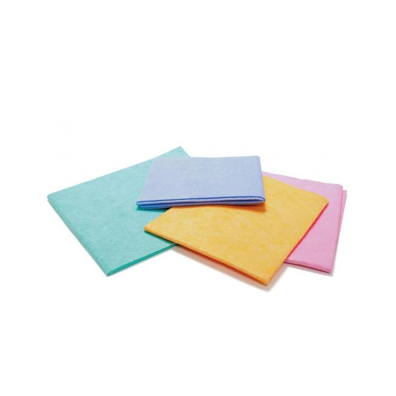 Handra na podlahu z viskózy 60 x 70 cm nebalená oranžová