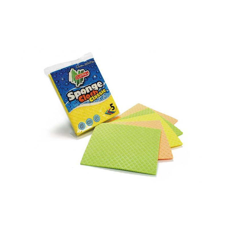 Utierka hubková CLASSIC 5 kusov