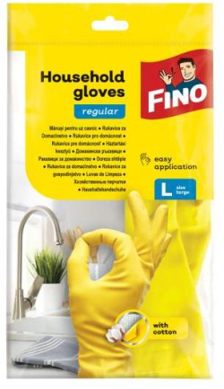 Rukavice upratovacie FINO veľ. L