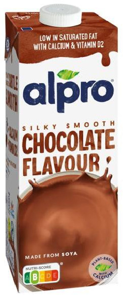 Sójový nápoj Alpro s čokoládovou príchuťou 1l