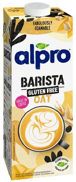 Ovsený nápoj Alpro BARISTA bezgluténový 1l