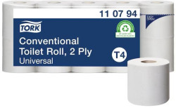 Toaletný papier 2-vrstvový TORK Universal T4, 10 ks