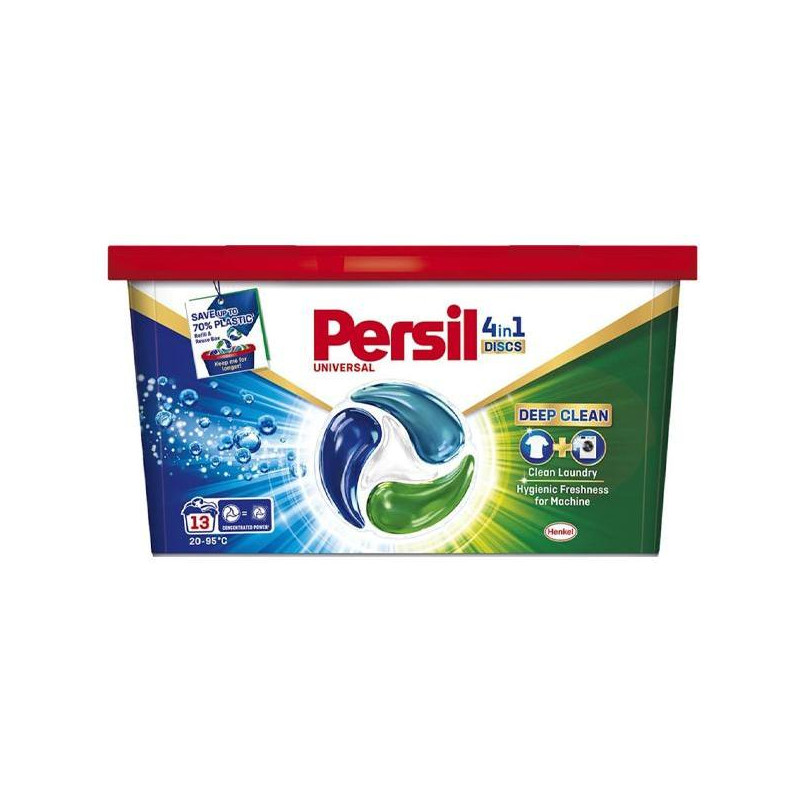 Persil gélové pracie kapsule 4 v 1, Discs Deep Clean,13 PD