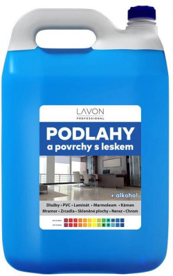 LAVON na podlahy a povrchy s leskom 5 l