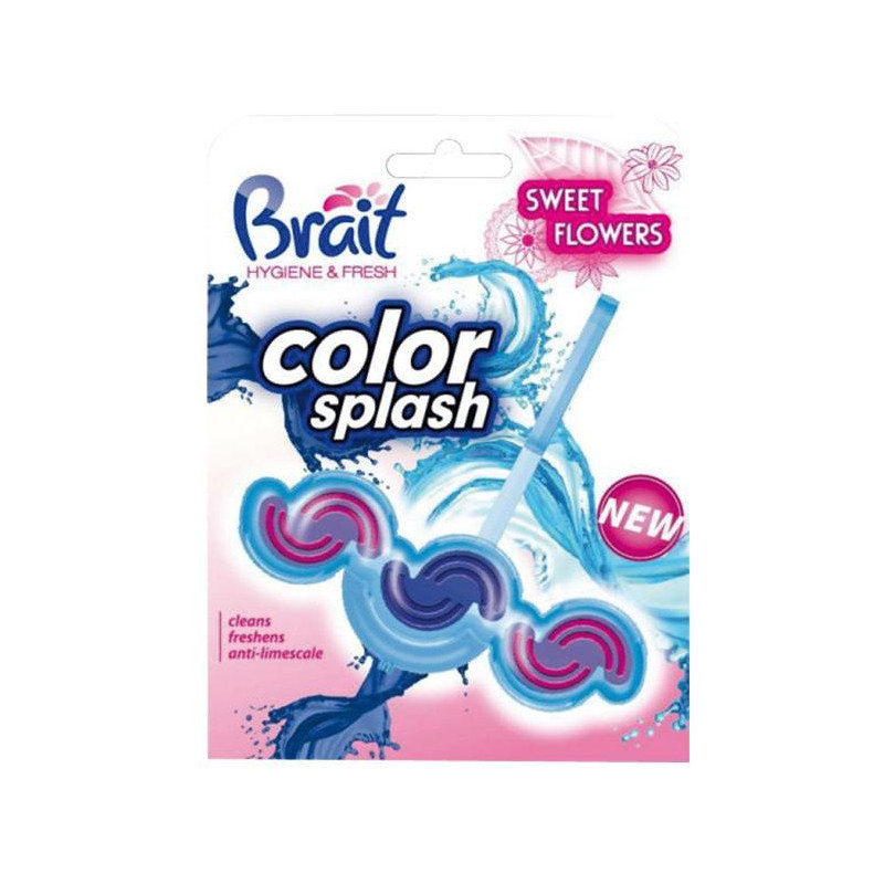 Brait color splash WC záveska sweet flowers