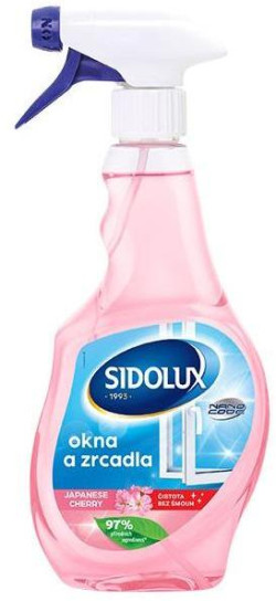 Sidolux na okná a zrkadlá Nano code japanese cherry 500 ml
