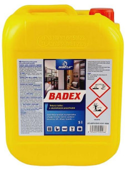 Satur Badex 5 l bieliaci a dezinfekčný čistiaci prostriedok