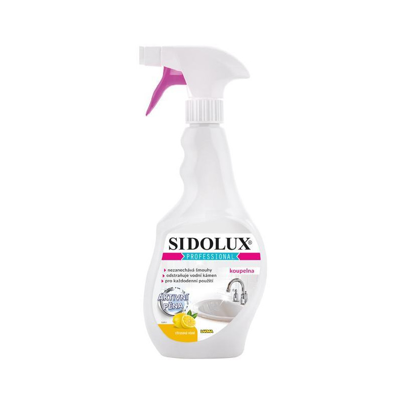 SIDOLUX Professional kupelňa aktívna pena 500 ml