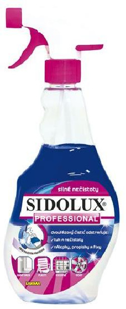Sidolux čistič dvojfázový Professional na silné nečistoty 500 ml