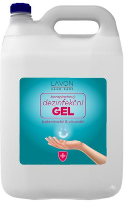 LAVON dezinfekčný gél na ruky 5l
