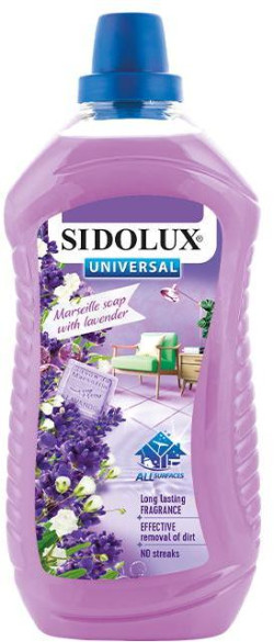 Sidolux na podlahy Soda power Marseillské mydlo s levanduľou