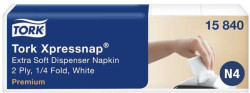 Obrúsky extra jemné do zásobníka TORK Xpressnap, biele N4, 500ks