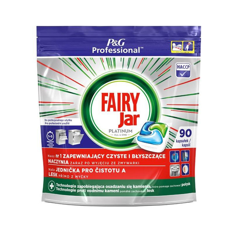 JAR tablety do umývačky riadu Professional Platinum 90 ks