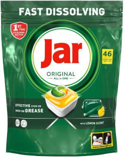 JAR tablety do umývačky riadu Original Yellow 46 ks