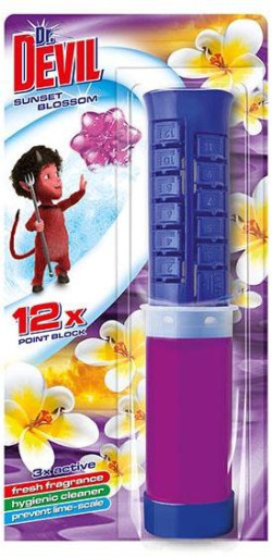 Dr. DEVIL 3in1 WC POINT BLOCK Sunset blossom