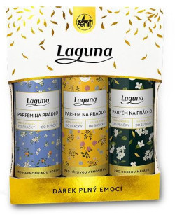 Lagúna darčekový balíček parfumov na bielizeň, Rodina 3x 300 ml