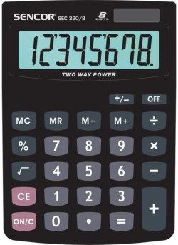 Kalkulačka Sencor SEC 320/ 8 DUAL