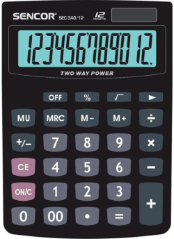 Kalkulačka Sencor SEC 340/ 12