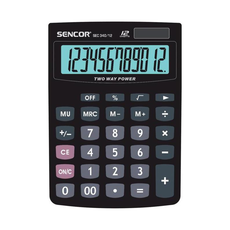 Kalkulačka Sencor SEC 340/ 12