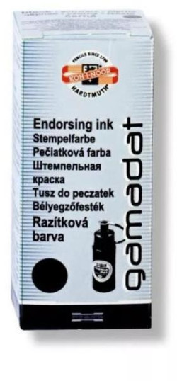 Pečiatková farba Koh-I-Noor GAMADAT 20 g čierna