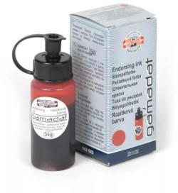 Pečiatková farba Koh-I-Noor GAMADAT 20 g červená