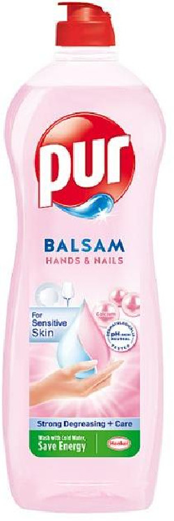PUR prostriedok na riad Care Balsam Hand & Nails 750 ml