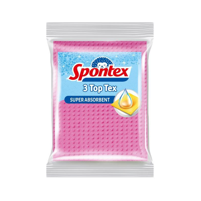 Hubková utierka Spontex 3 Top Tex, 3 ks